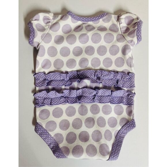 Girls Bundle  3 Bodysuits  Size NB, 0-3m   EUC - Picture 2 of 16